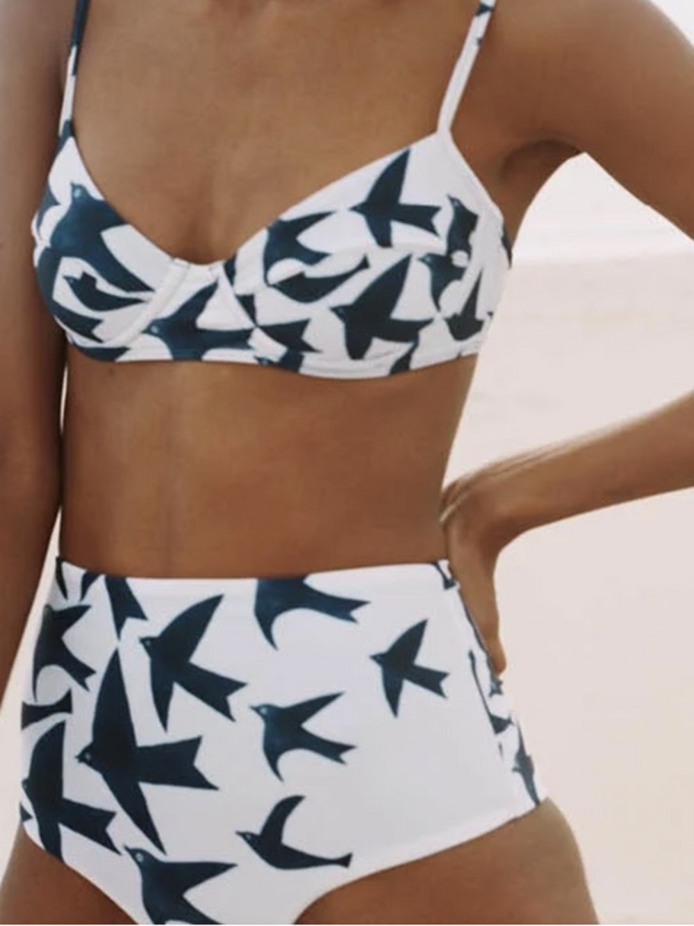 Mara Hoffman Swallow Print Bikini